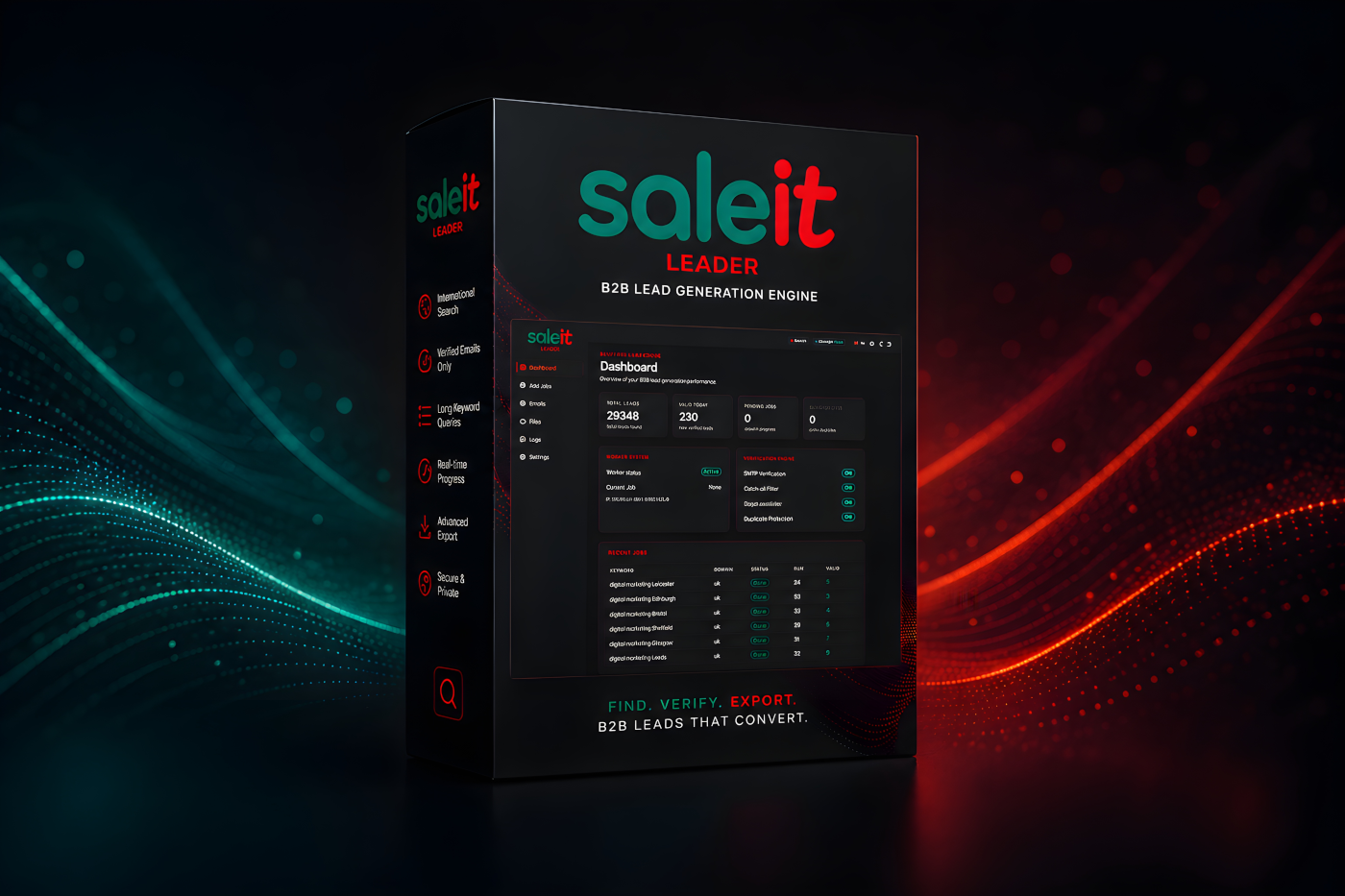 Saleit Leader 3.0 Dashboard